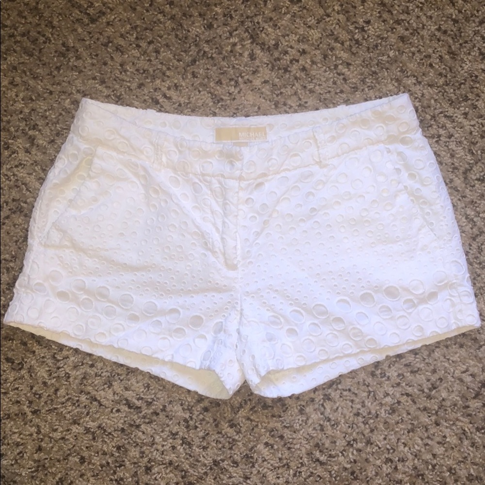 Brand new Michael Kors eyelet shorts